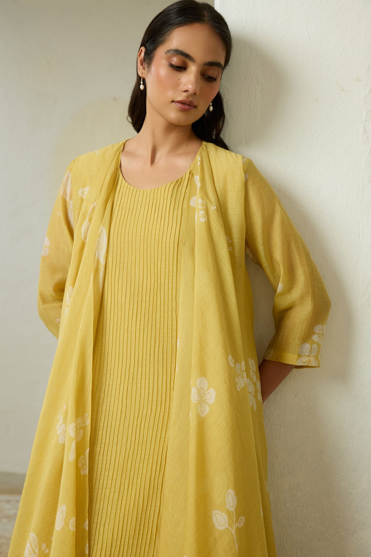 Rue Pintuck Dress