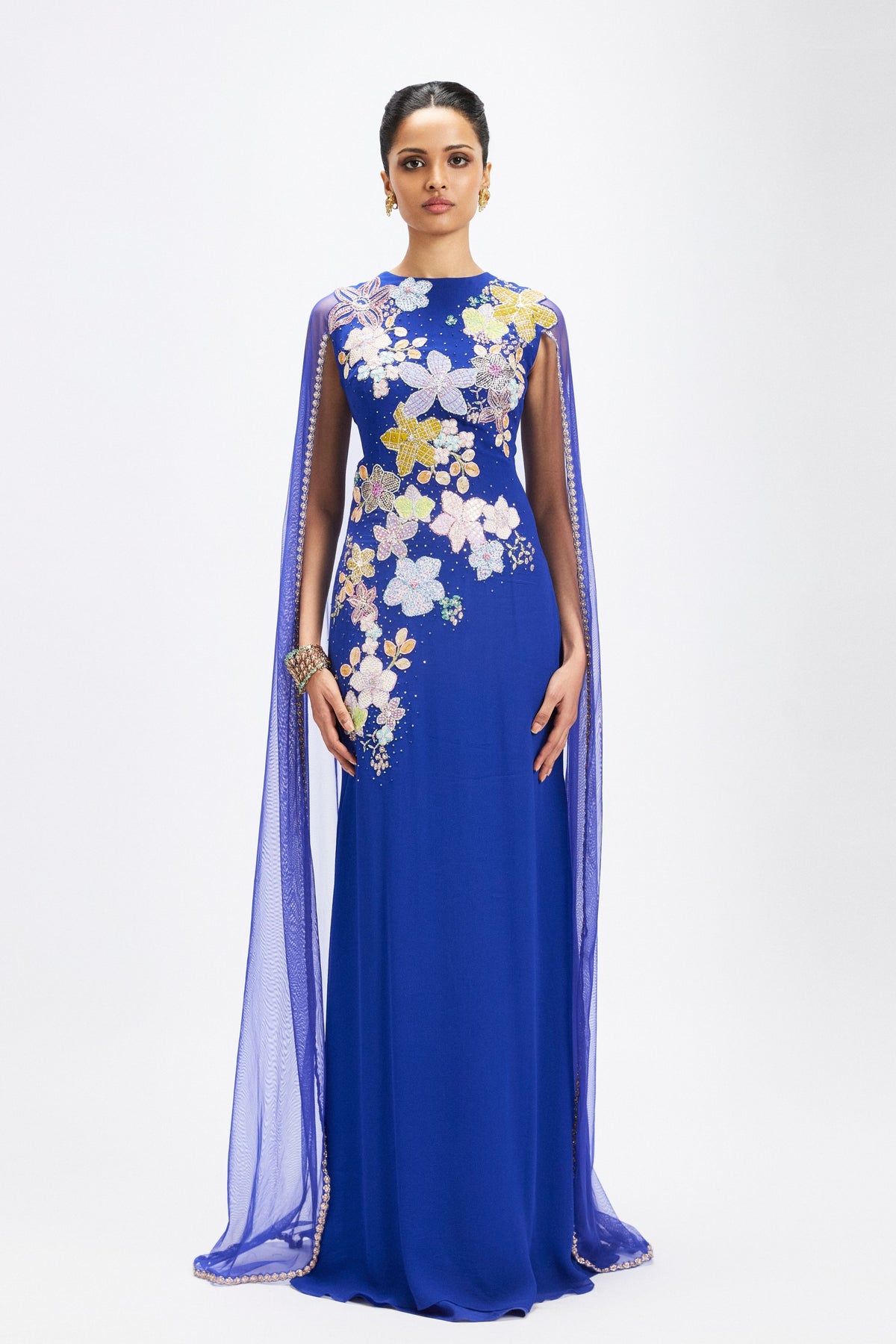 Mandevilla Georgette Gown