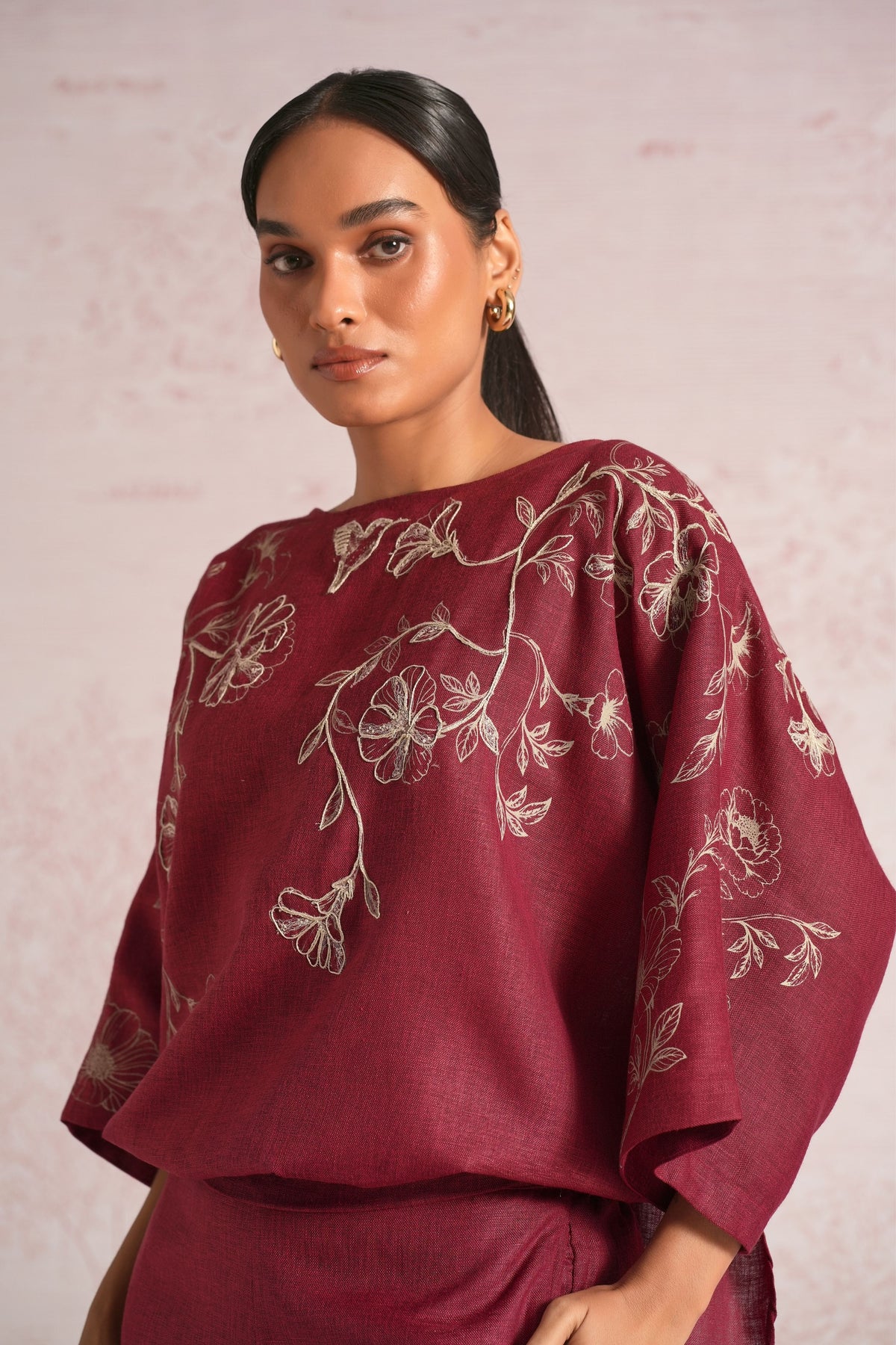 Bloomscape Merlot Co-ord Set