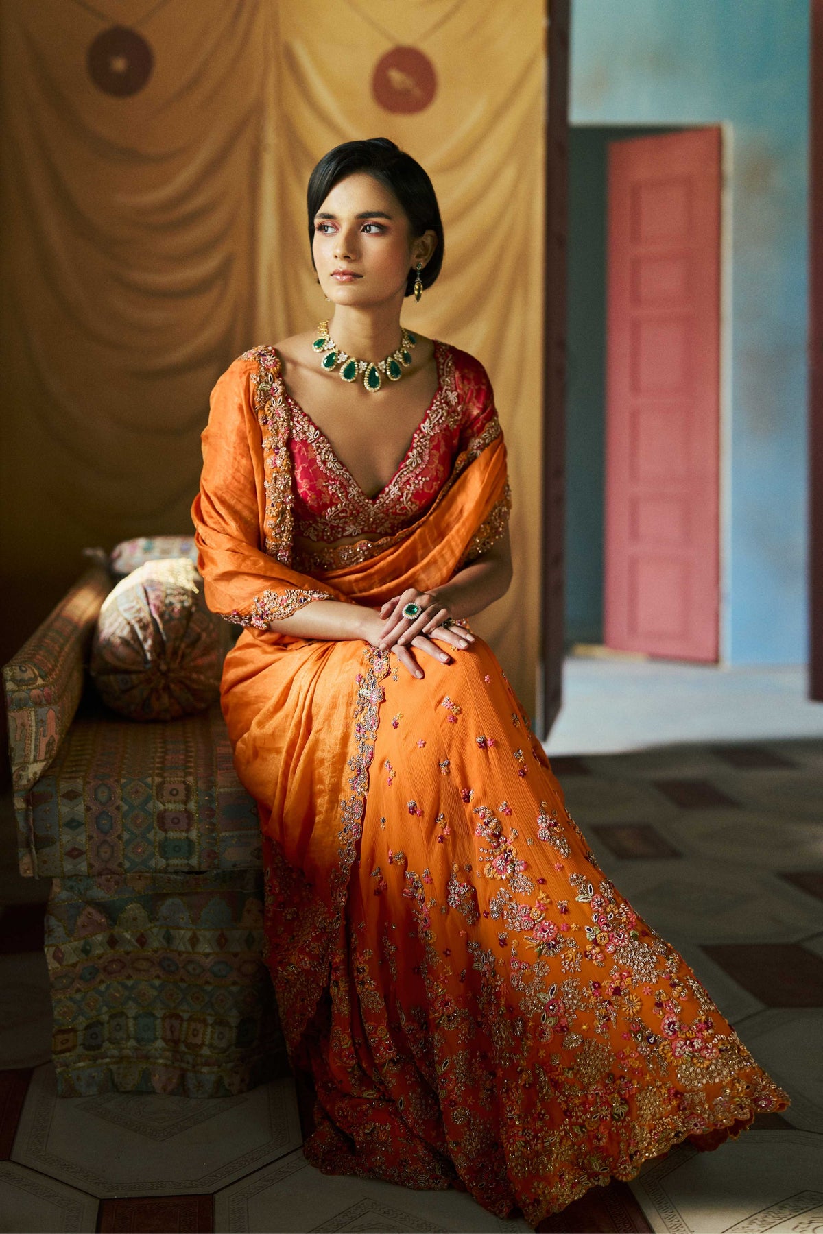 Amberika Saree Set