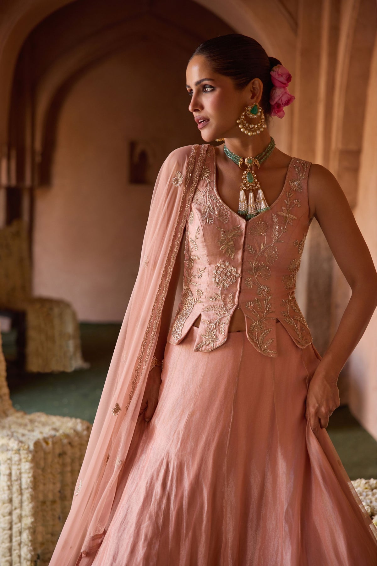 Tosara Lehenga Set