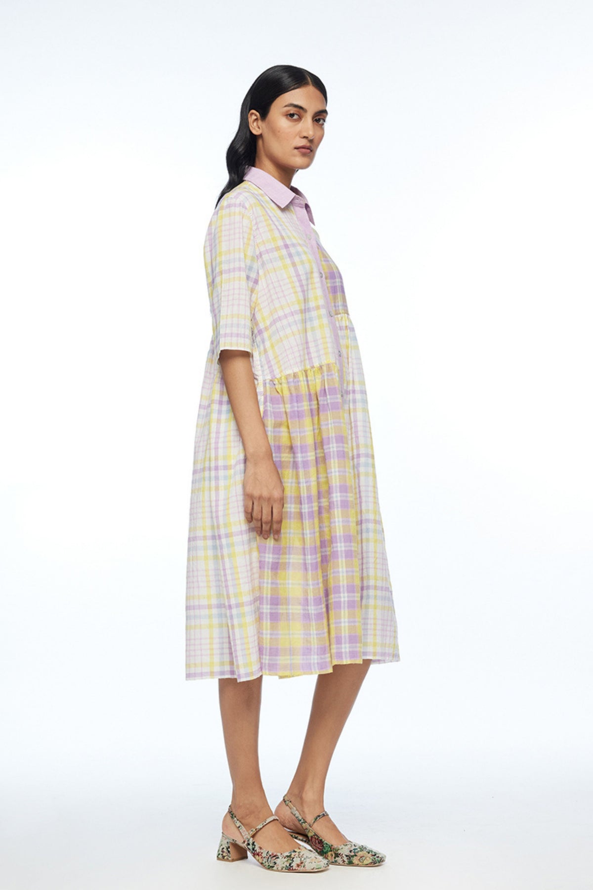 Massiana Patchwork Dress