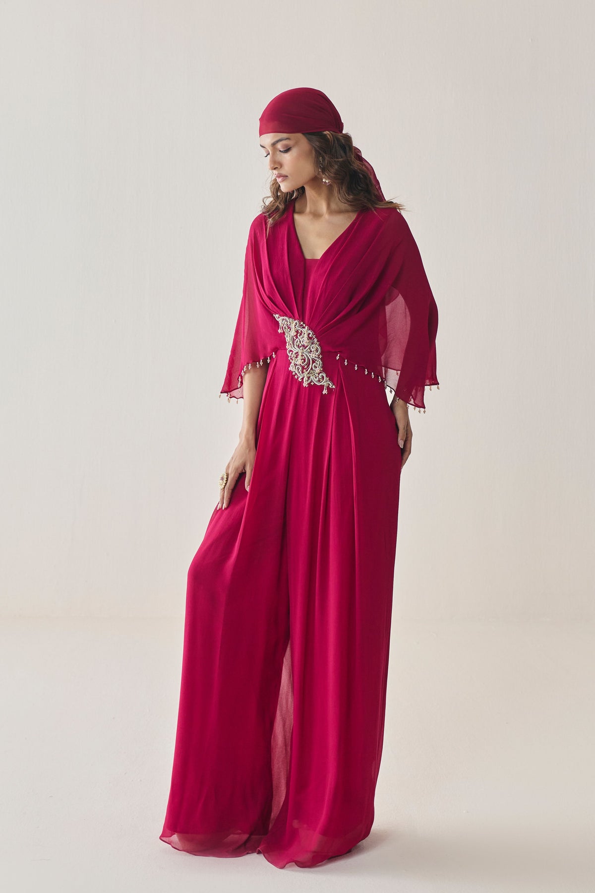 Daphne Pleated Jumpsuit