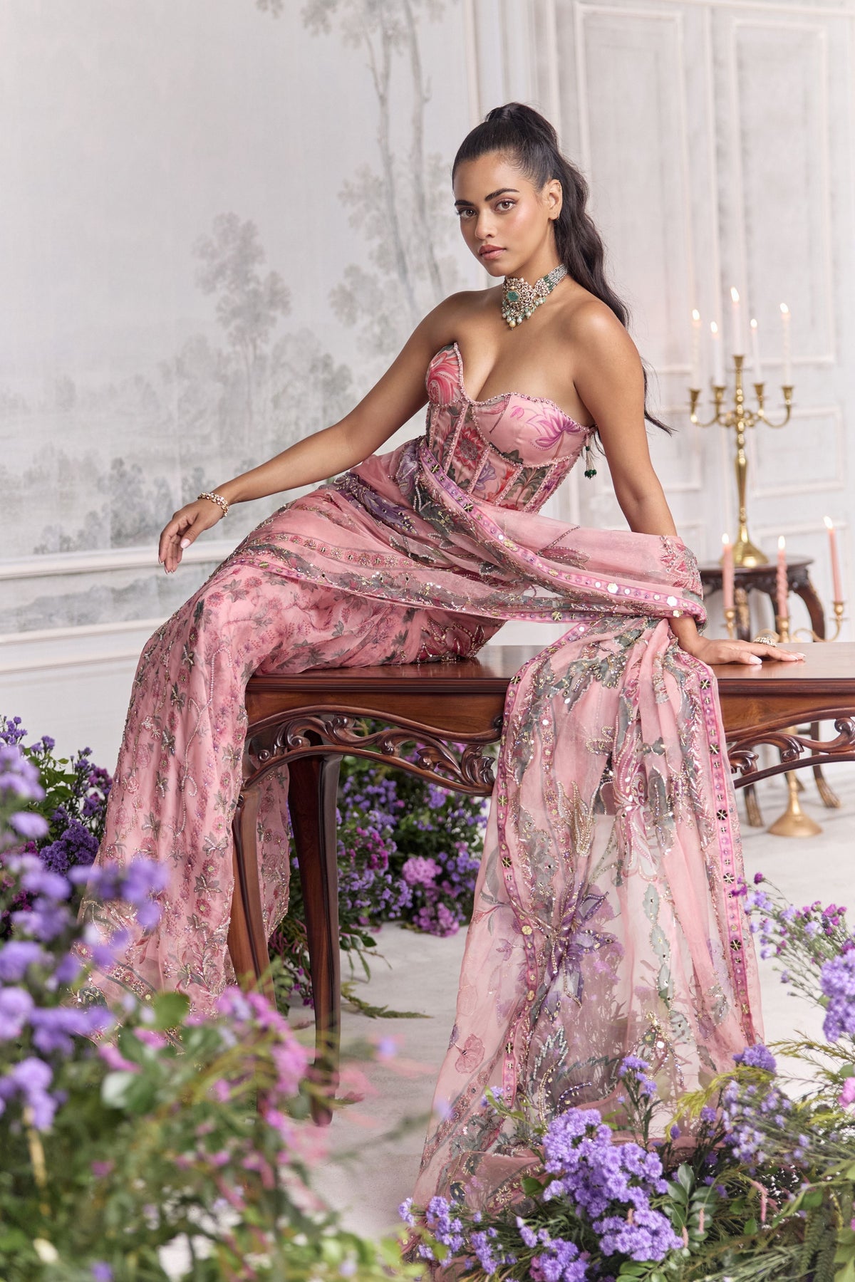 Aviva Saree Set