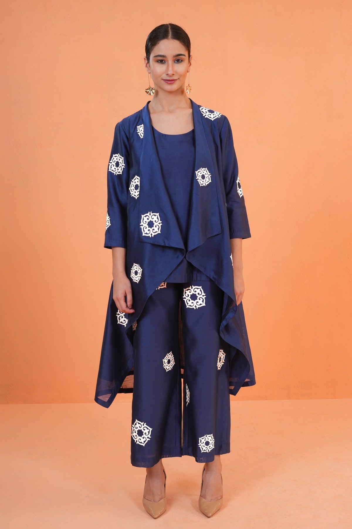 Blue Celestial Jacket Set