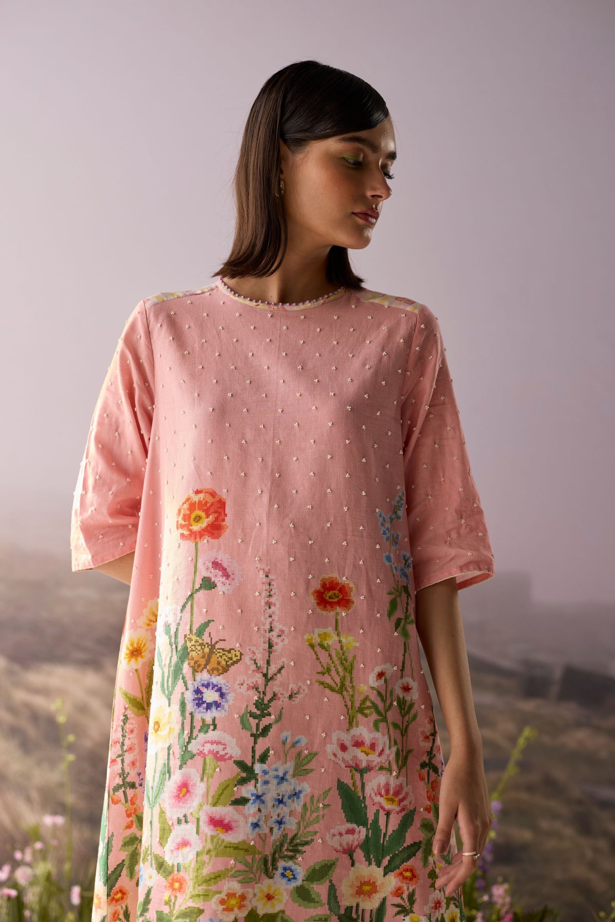 Rose Floral Dress