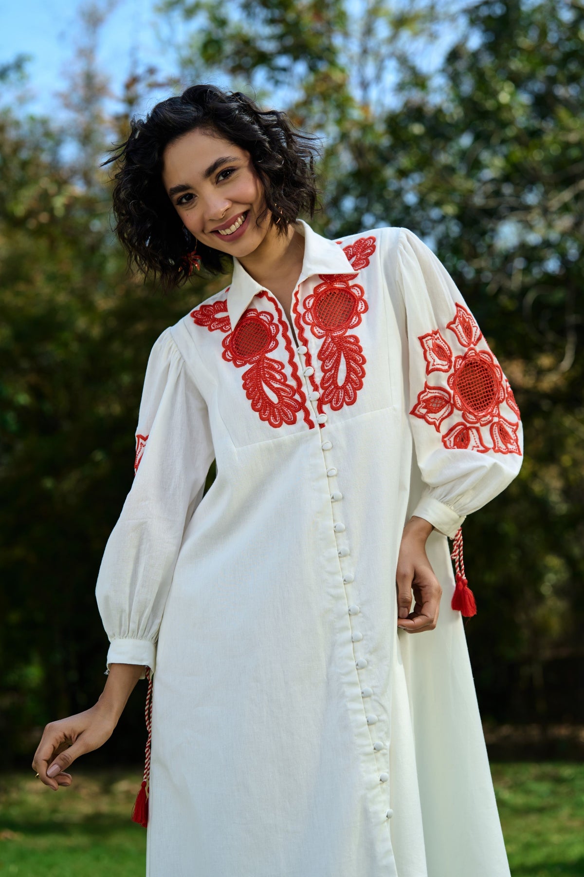 Ivar Embroidered Dress