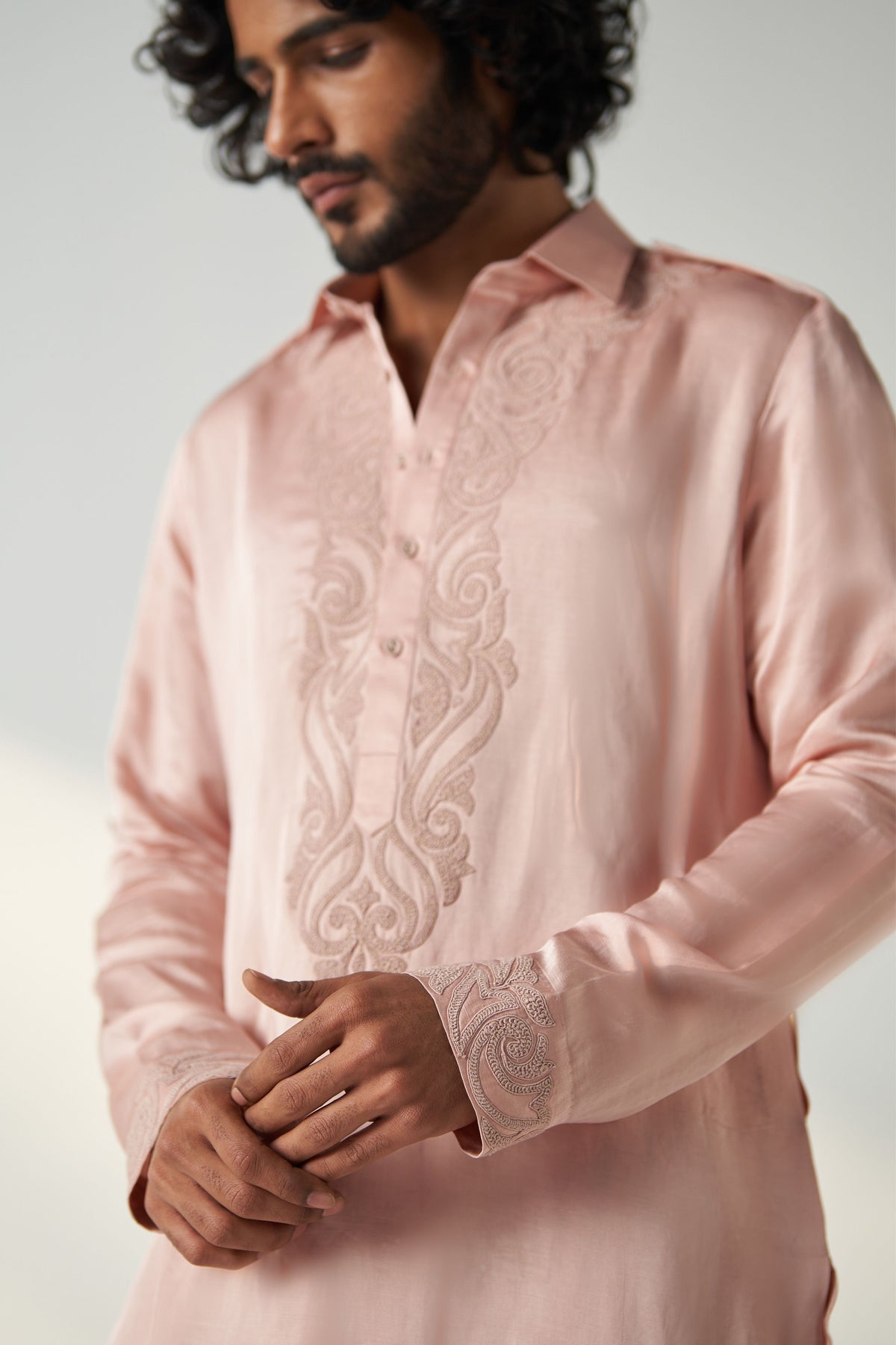 Pink Parag Pathani Set