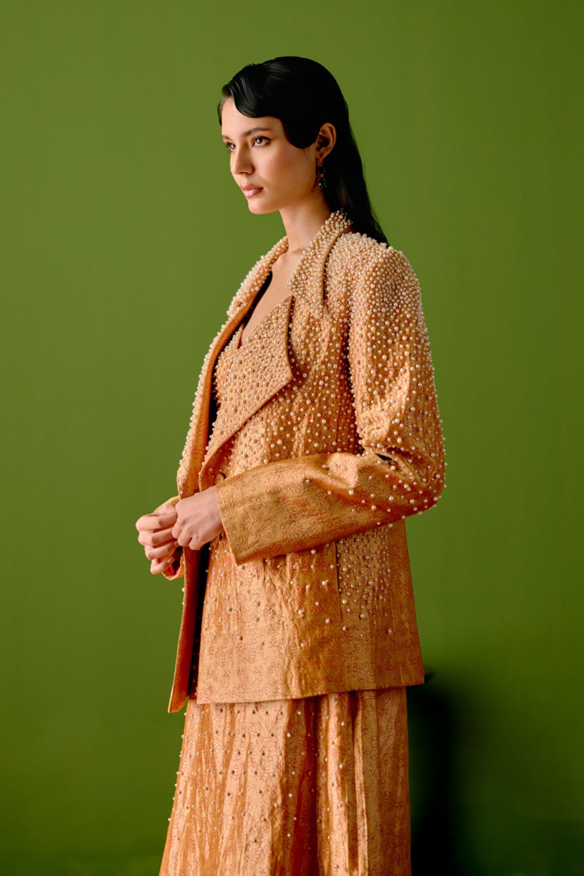 Tara Guilded Corset Dress