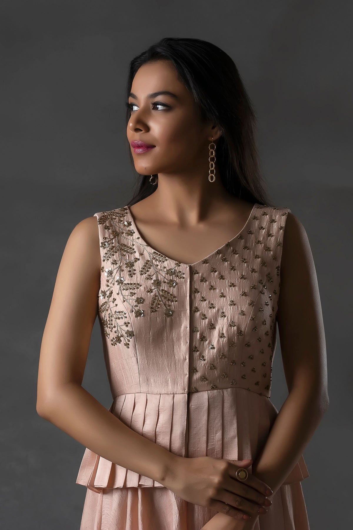 Tarini Peplum Gown