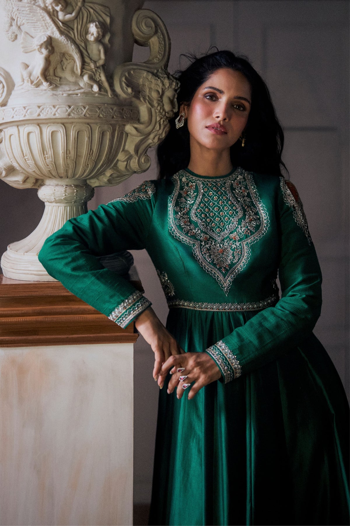 Rohini Threadwork Anarkali