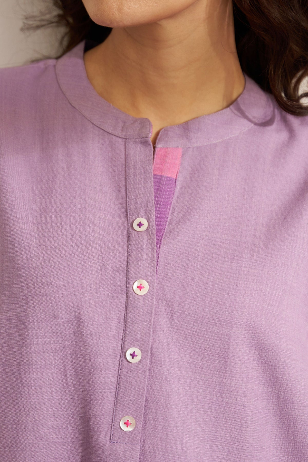 Lilac Anti-fit Tunic Set
