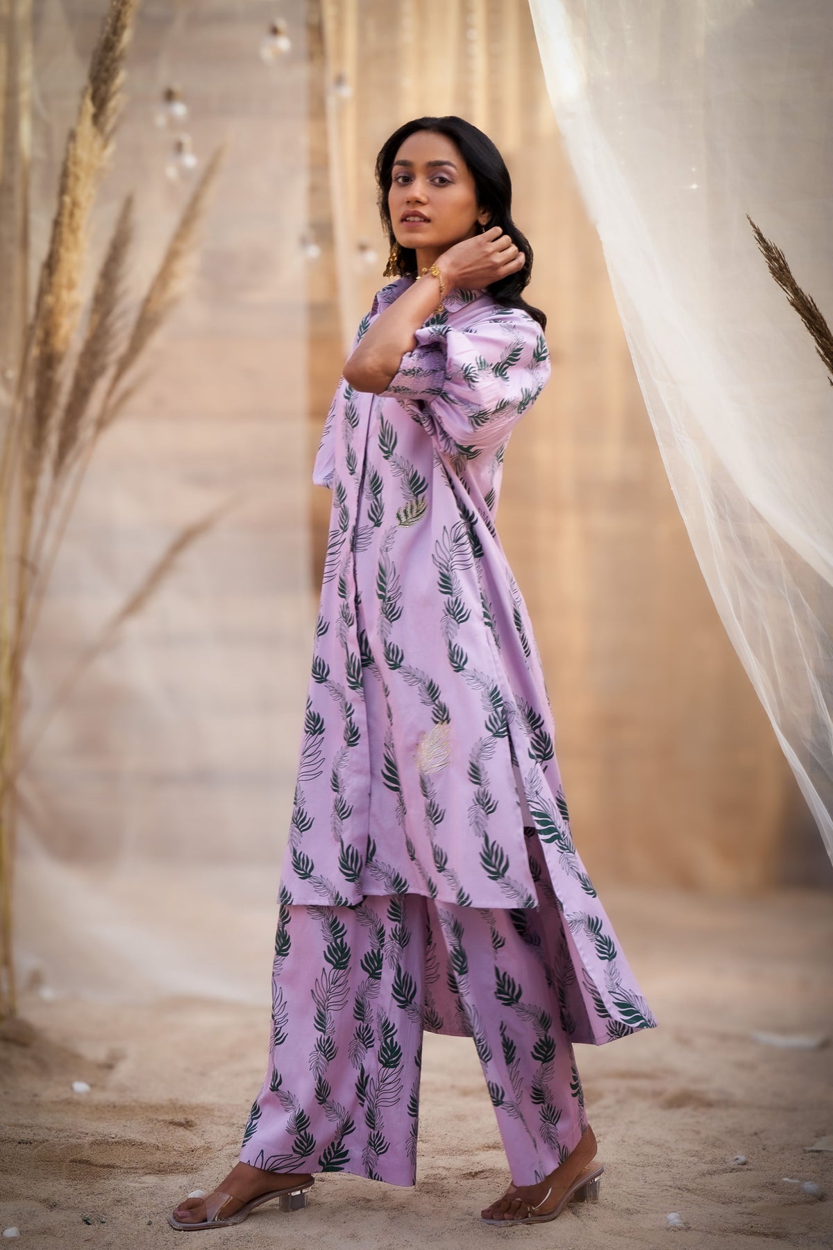 Reveria Pink Kurta Set