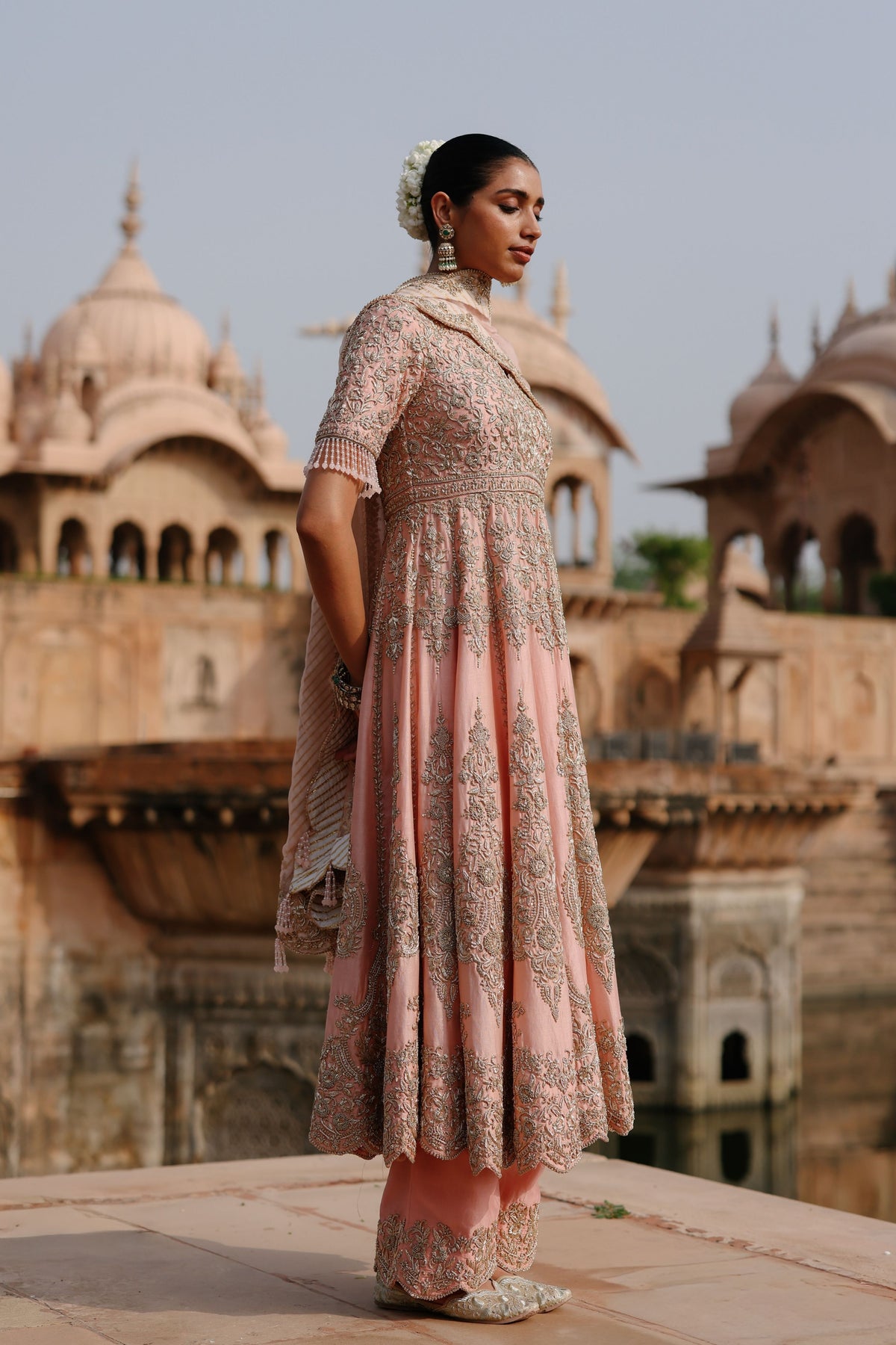 Mahrosh Pink Anarkali Set