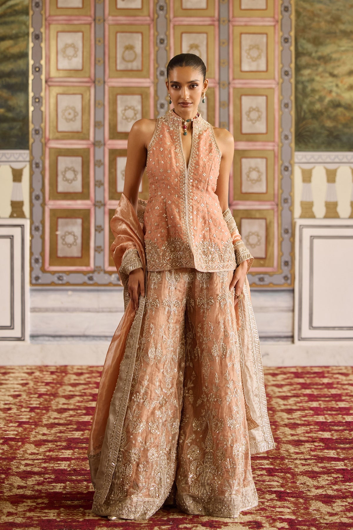Whisper Sharara Set