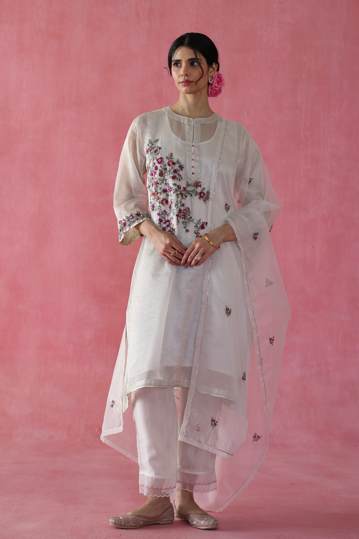 Ivory Phirni Kurta Set