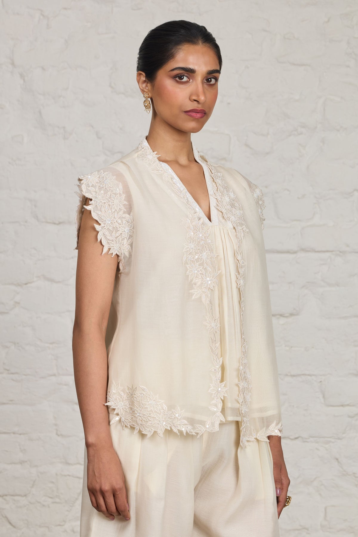 Isabell Ivory Jacket Set