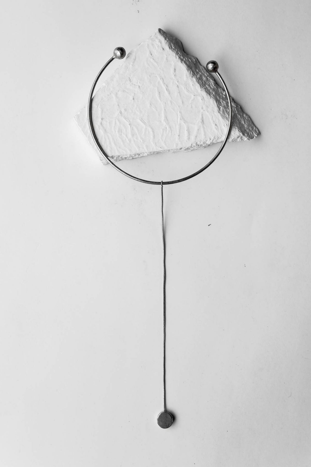Drop it Silver Choker