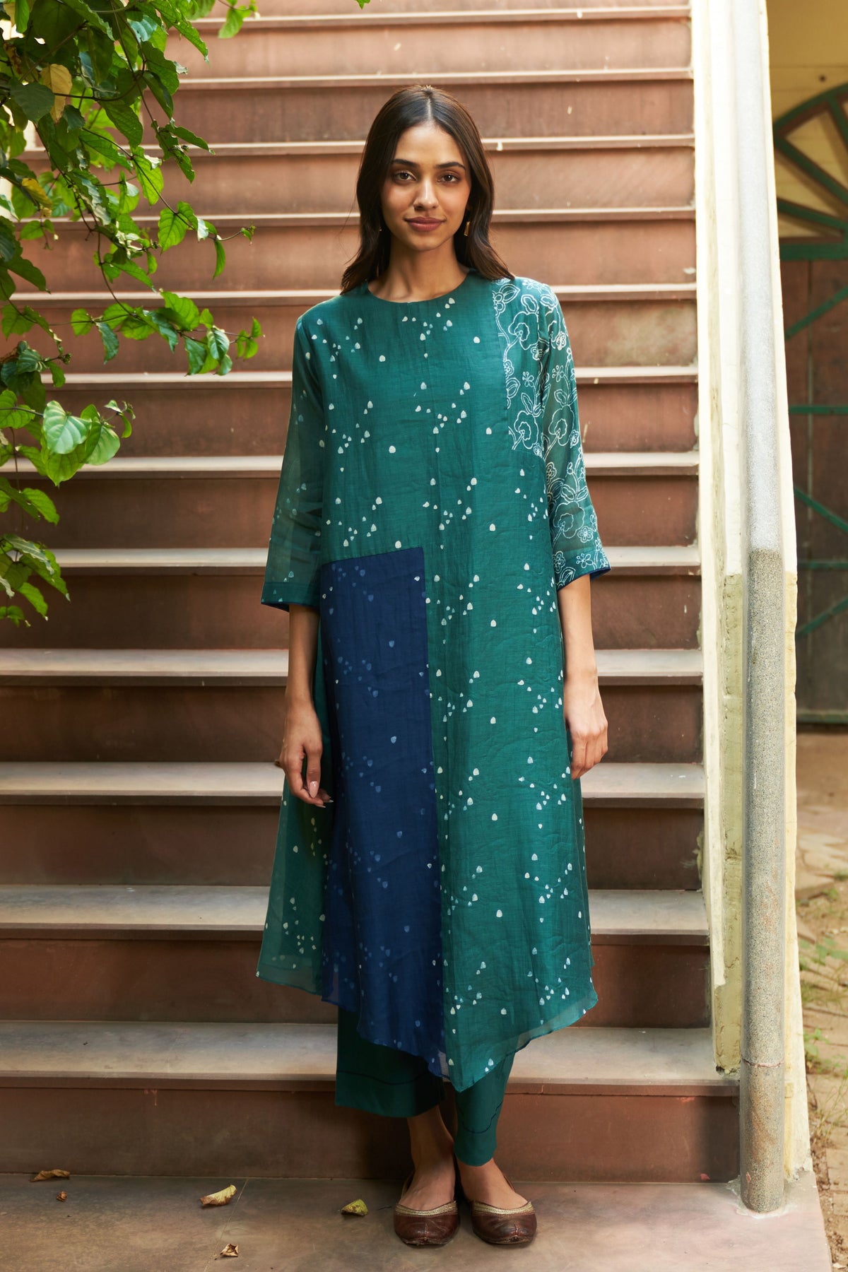 Emerald Printed Kurta