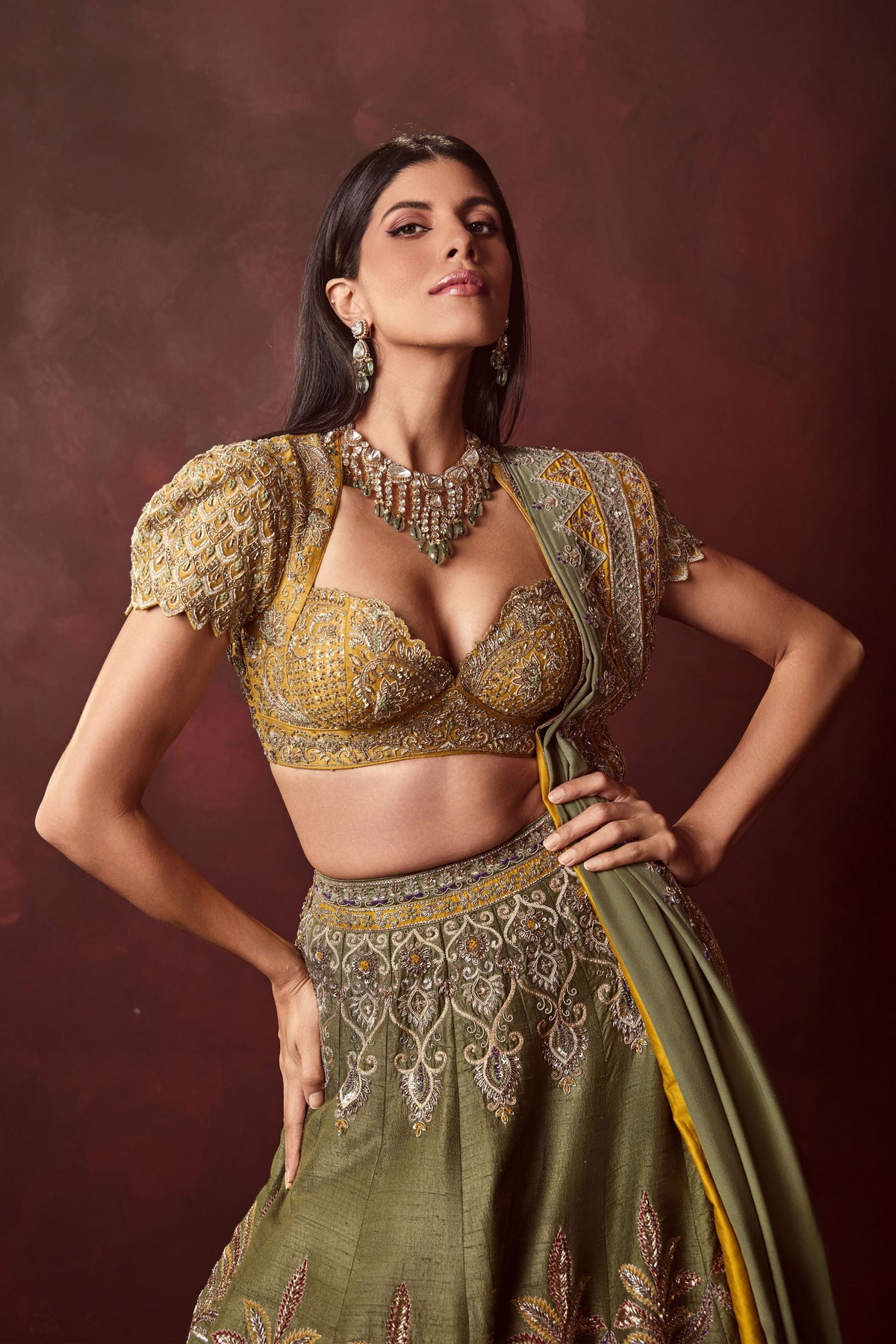 Noorie Mint Lehenga Set