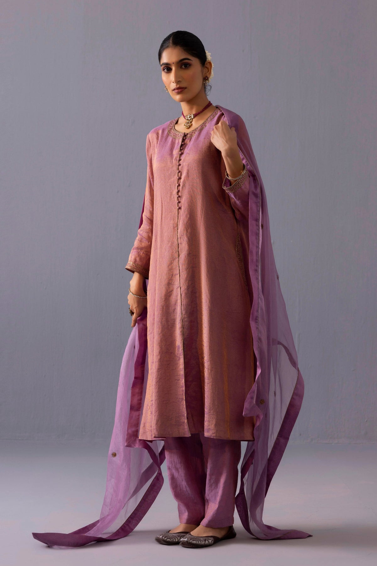 Rashmi Pink Kurta Set