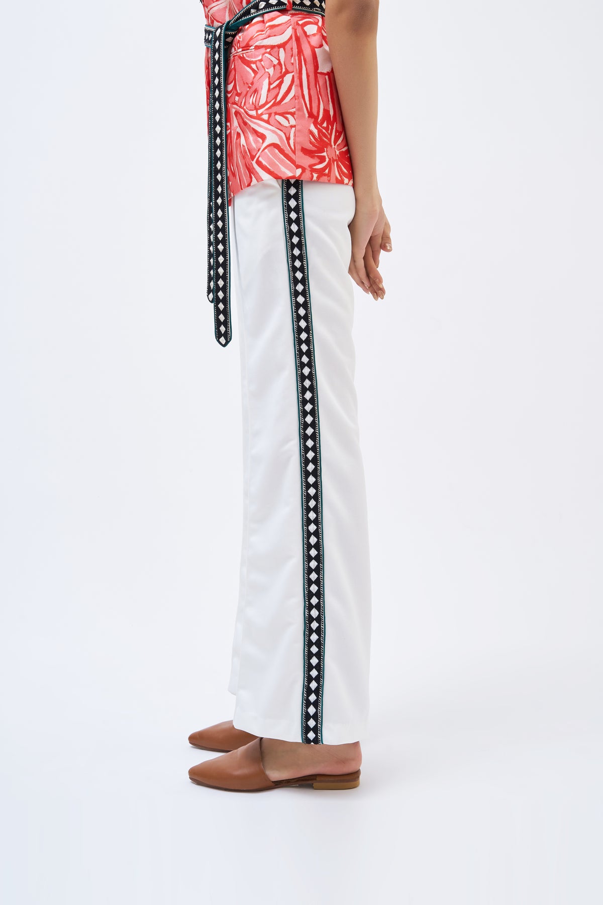 Masai Coral Pink Pant Suit
