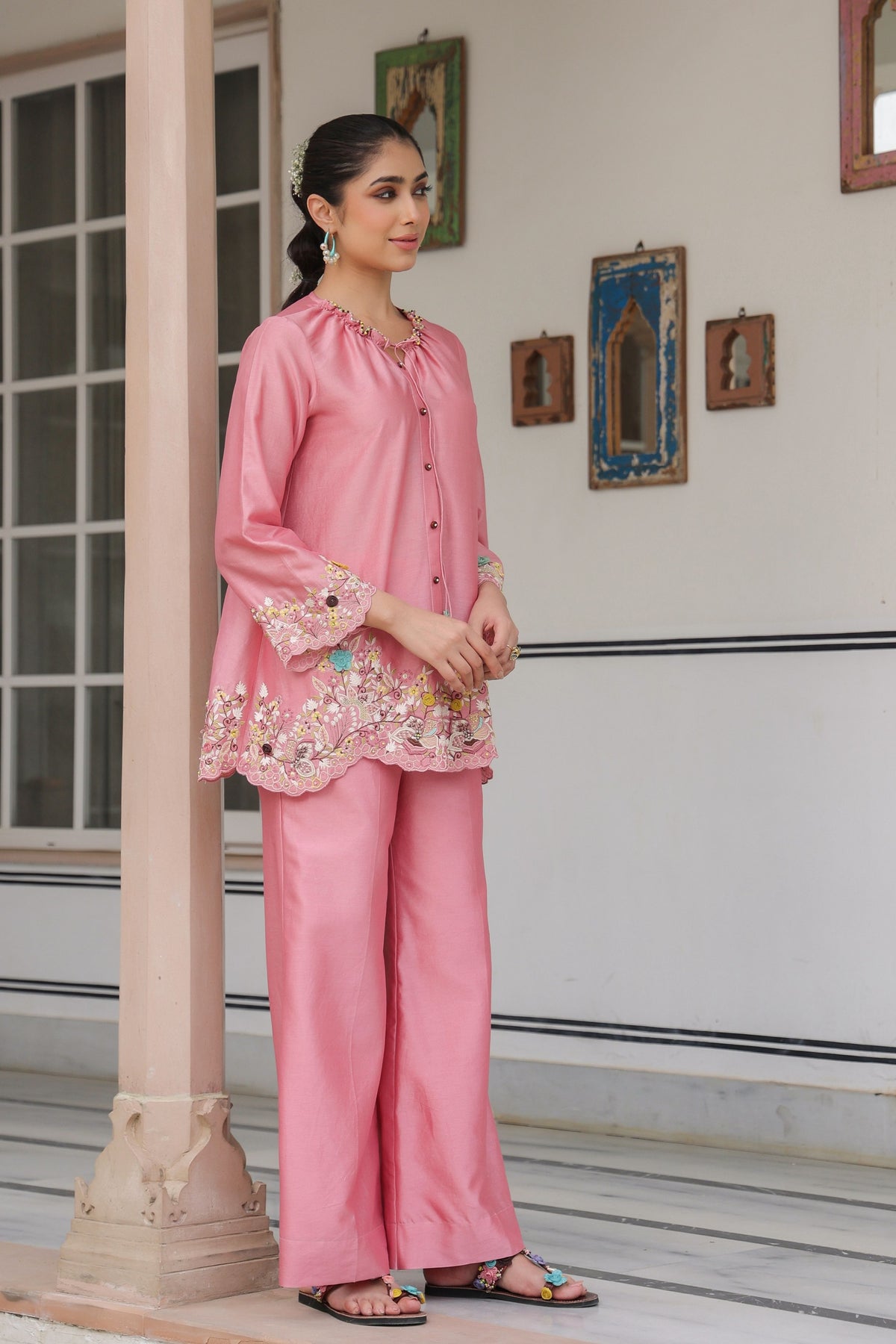 Gulzar Scallop Co-ord Set