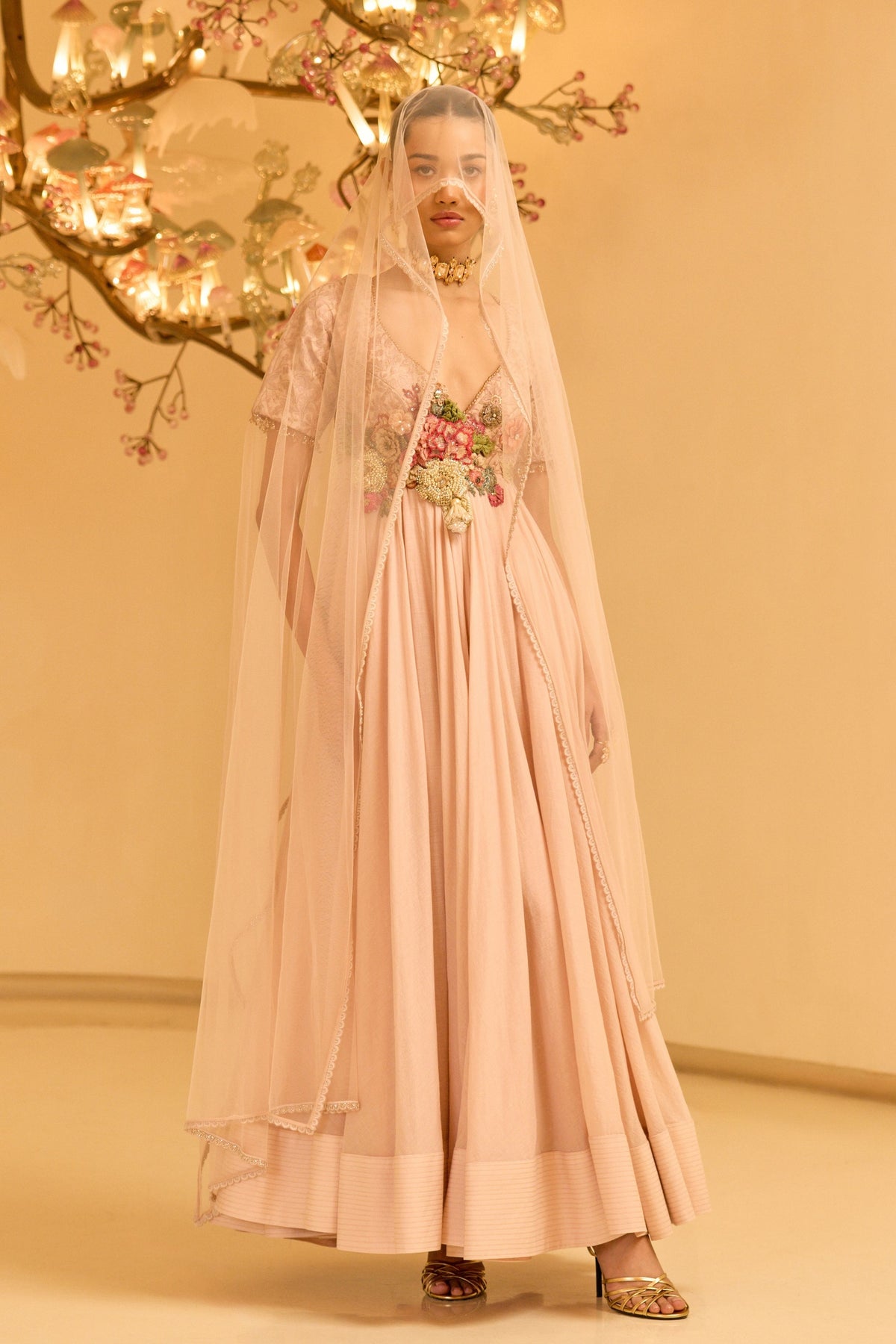 Ethereal Anarkali Set
