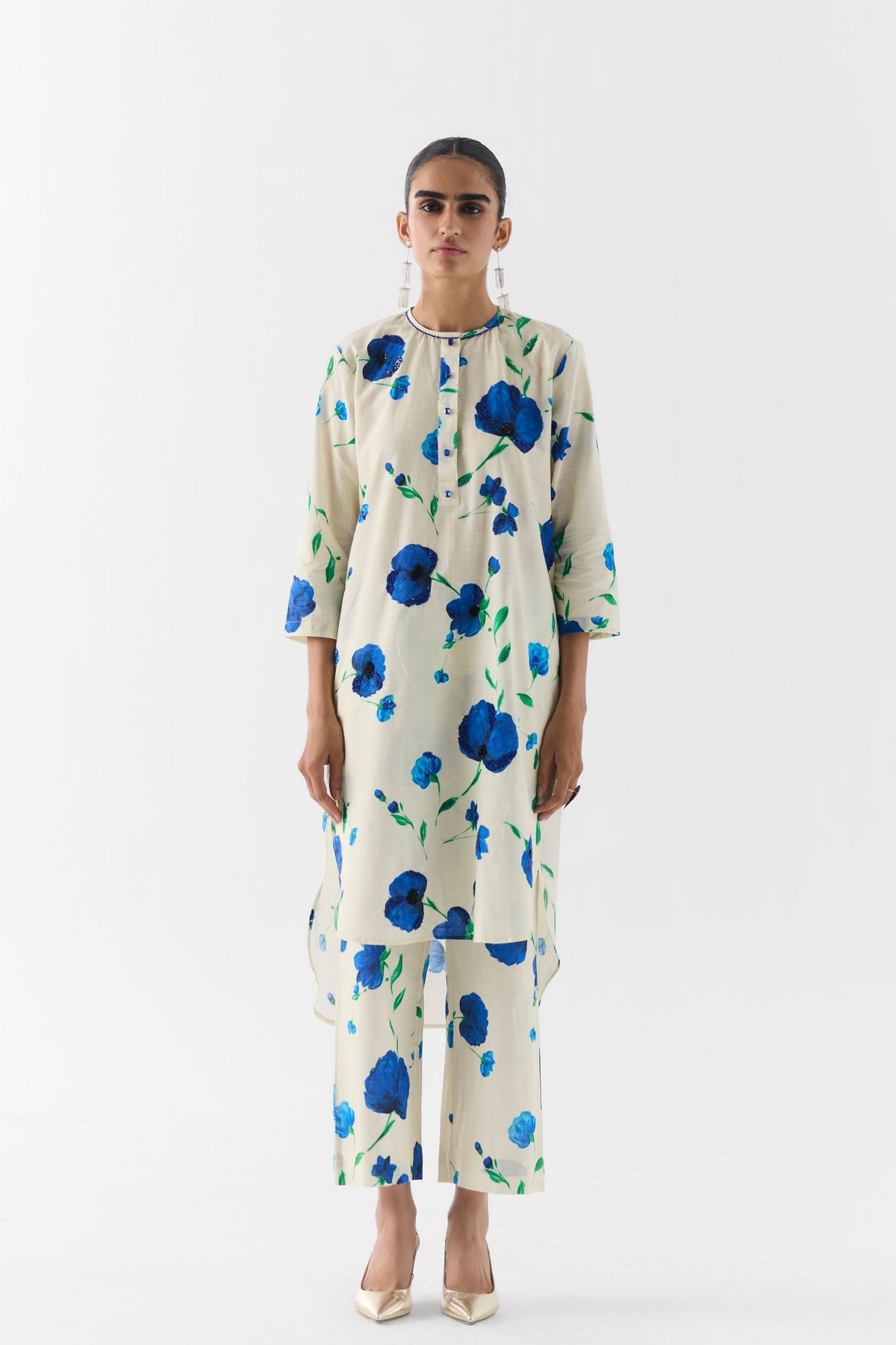 Moss Rose Tunic Set