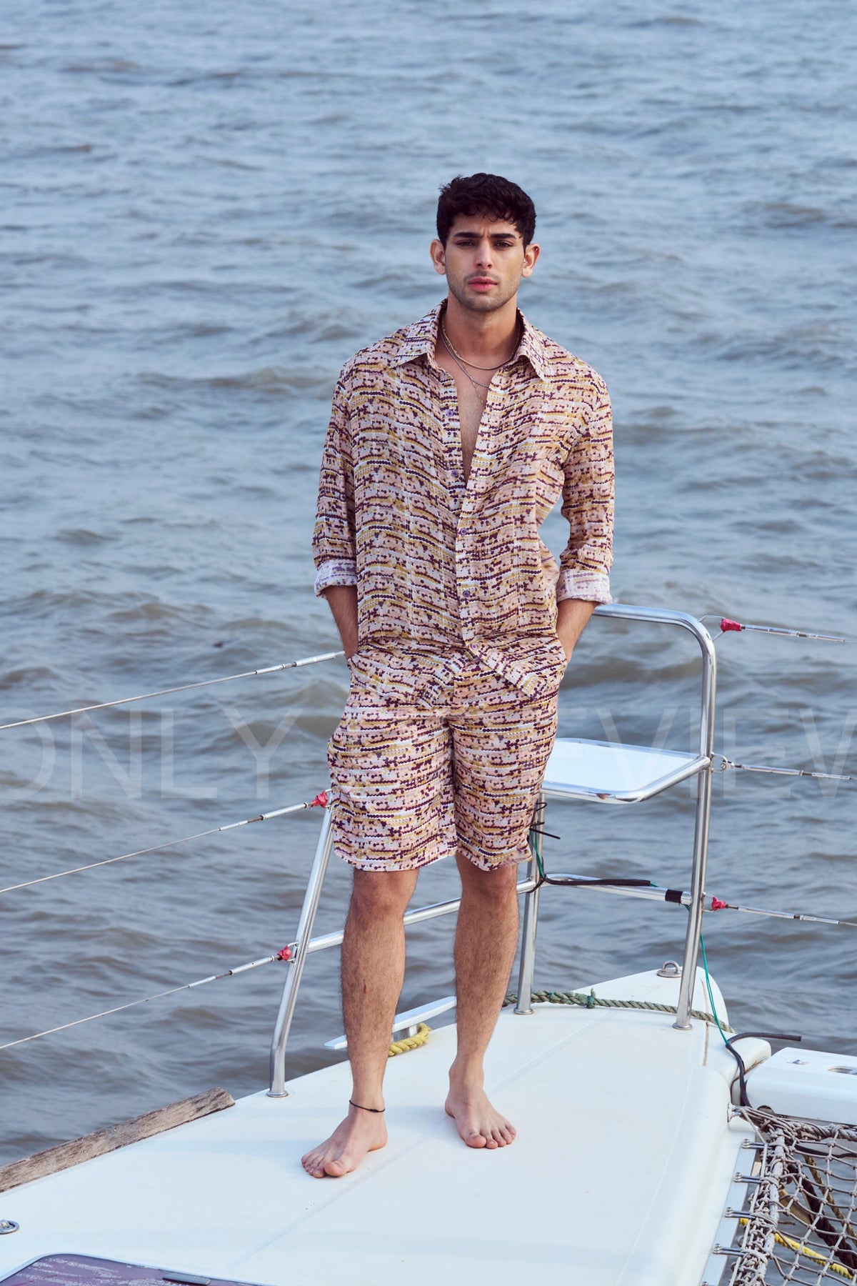 Sequin Printed Shirt