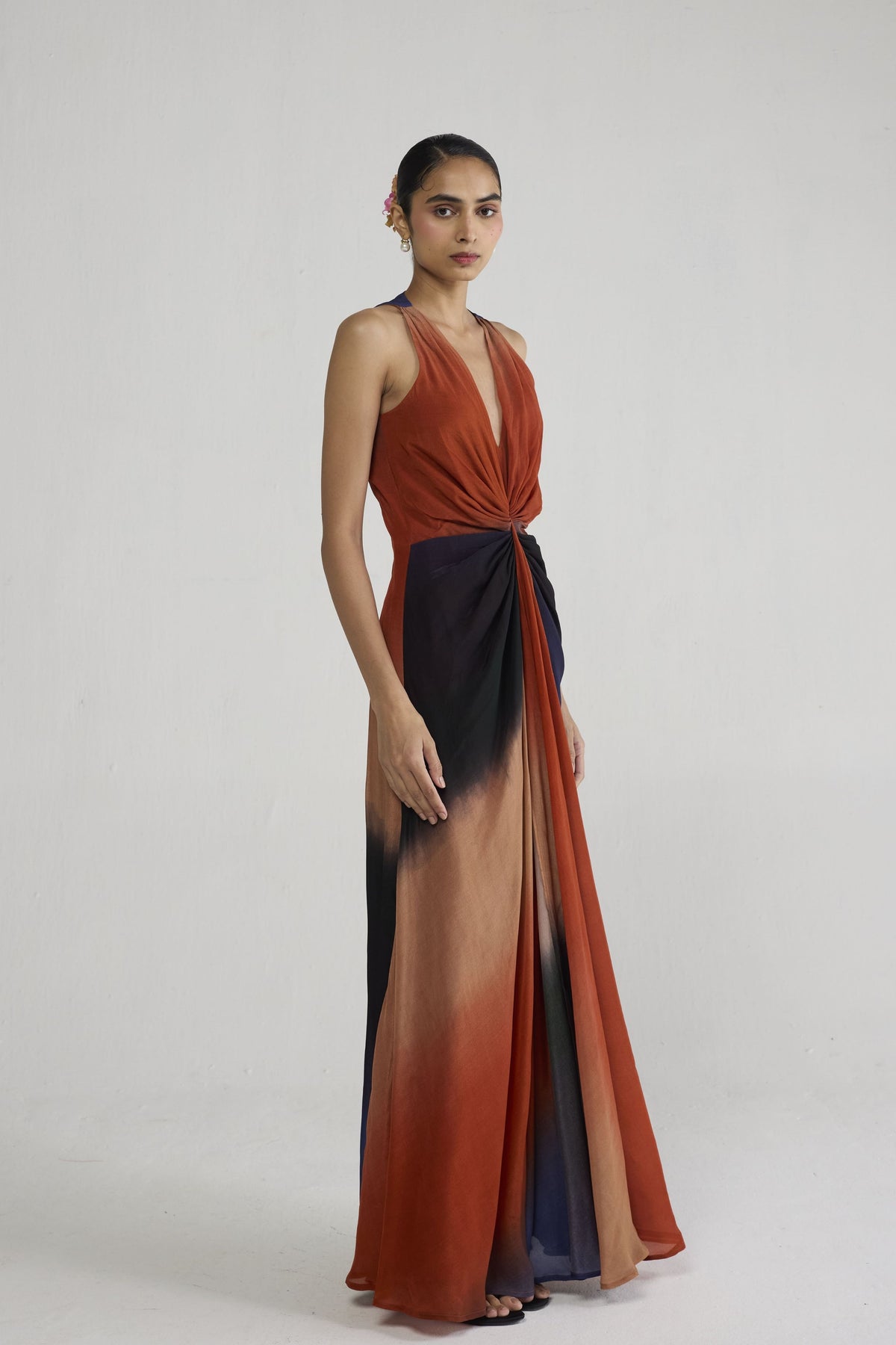 Ume Front Knot Dress