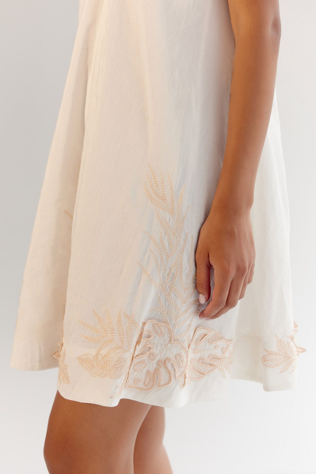 White Aida Mini Dress