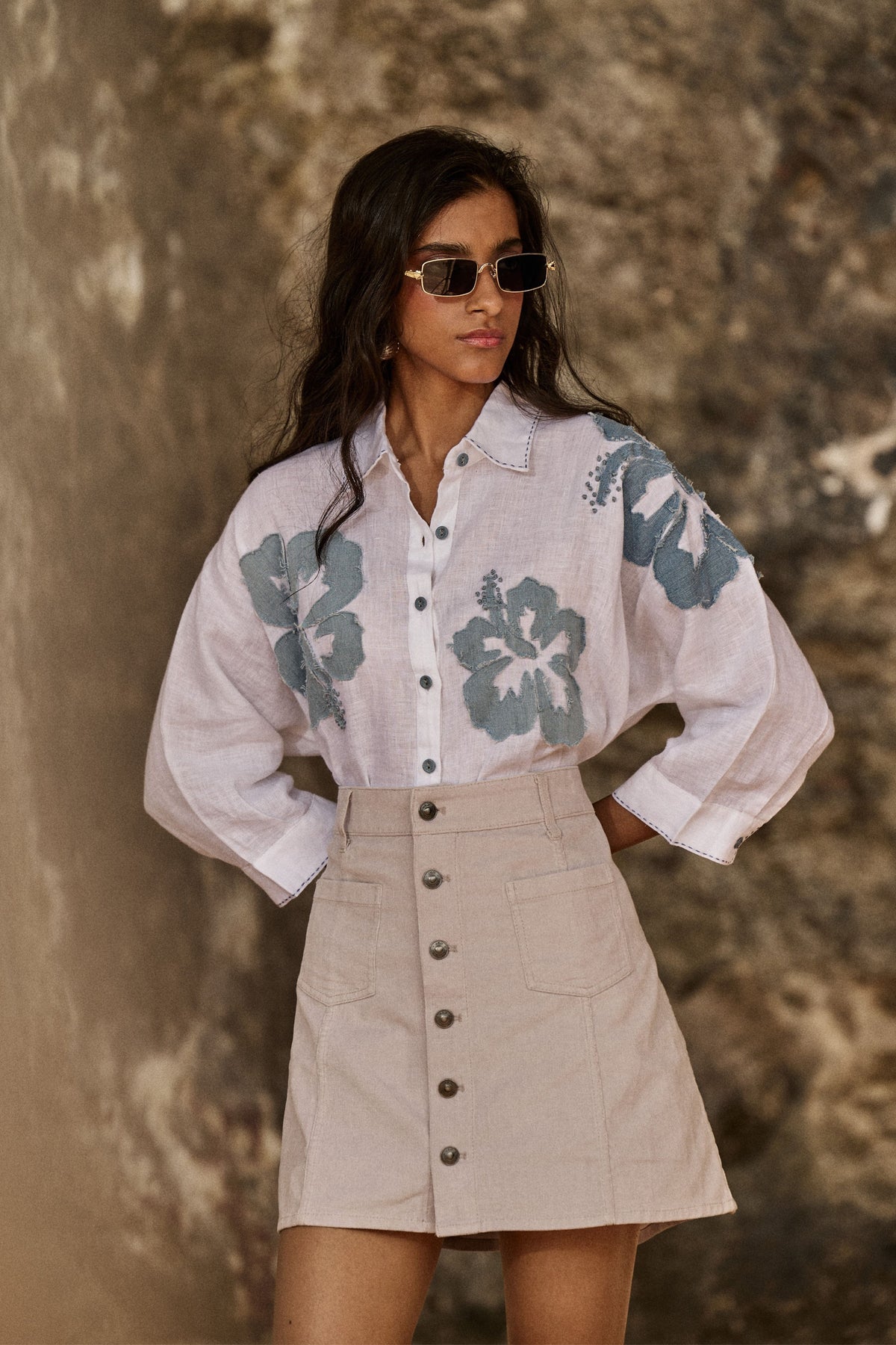 White Linen Shirt