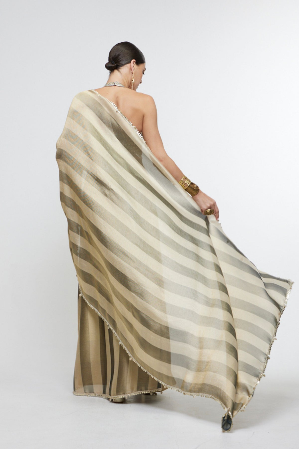 Nargis Drape Saree Set