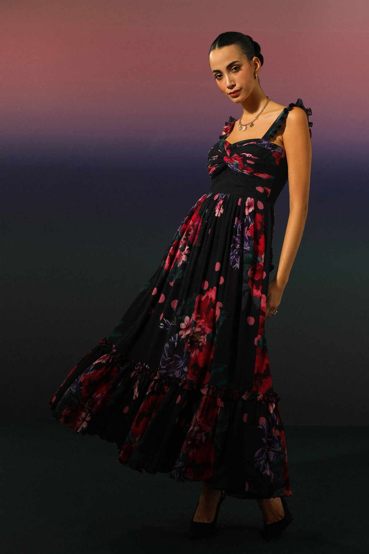Lush Flora Maxi Dress