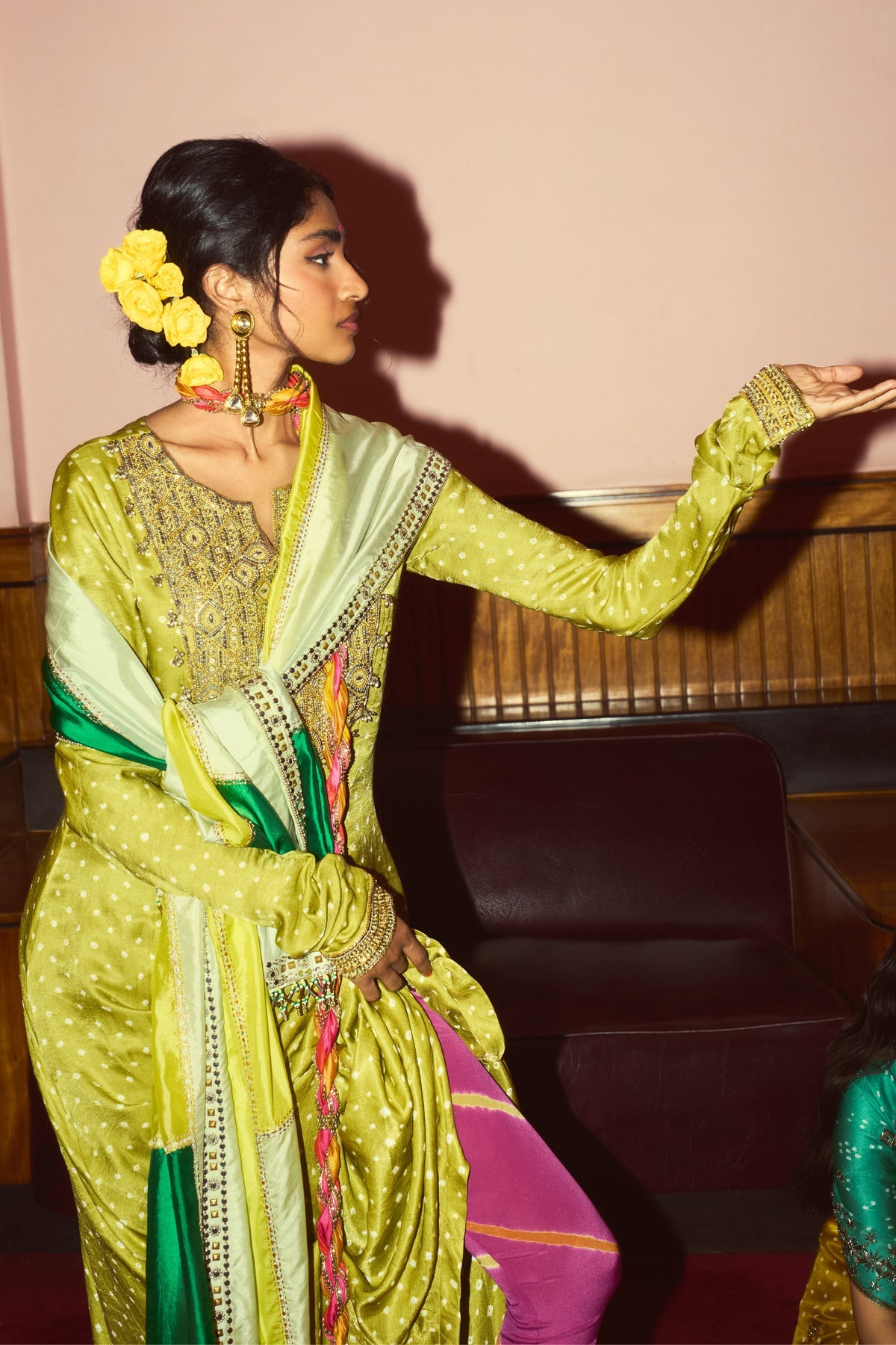 Ishq Bandhani Anarkali Set