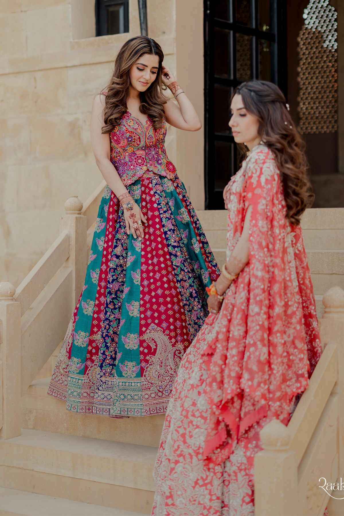 Isha multani in Taaran Lehenga Set