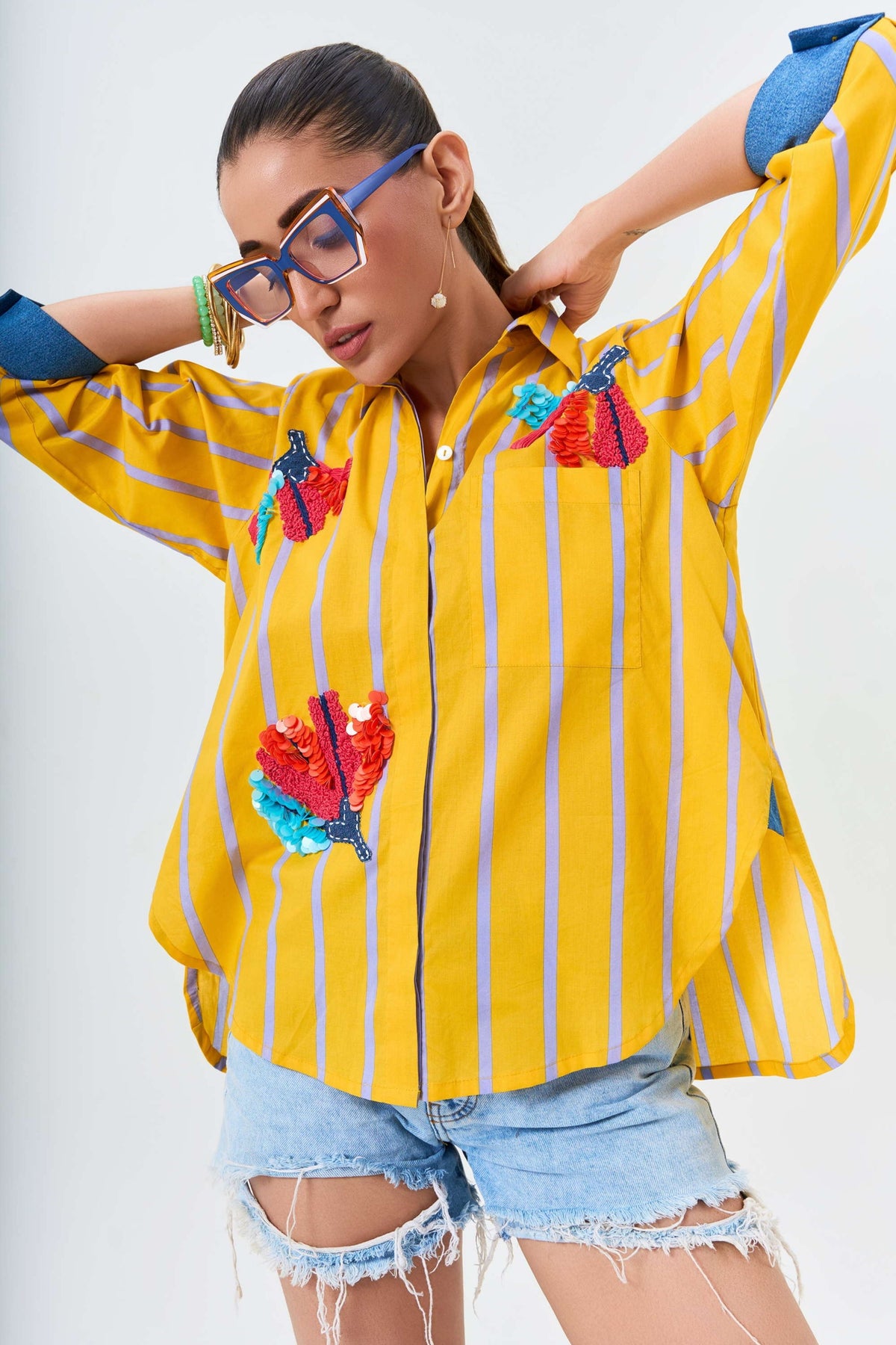 Nola Orange Shirt