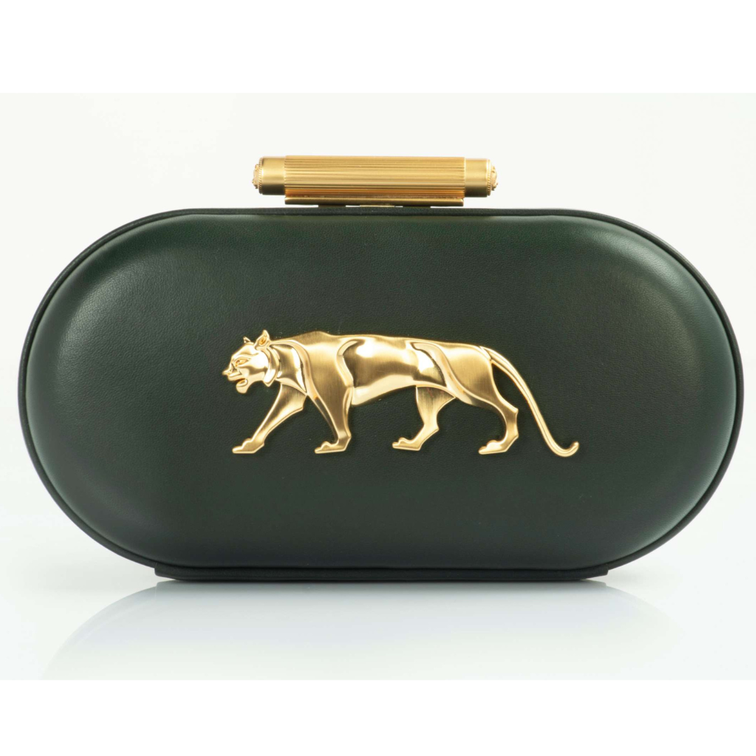 The Royal Bengal Minaudiere Edition 1.2 In Mangrove Green