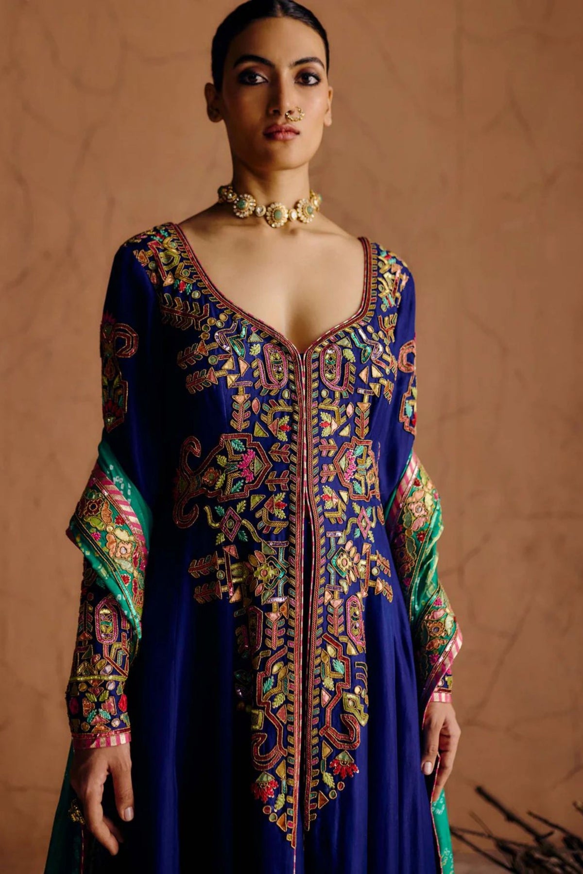 Suramya Kalidar Anarkali Set