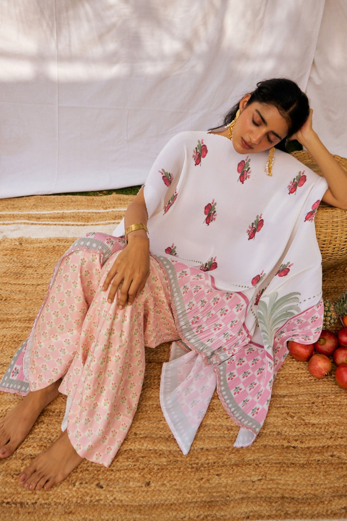Pana Pleated  Cape