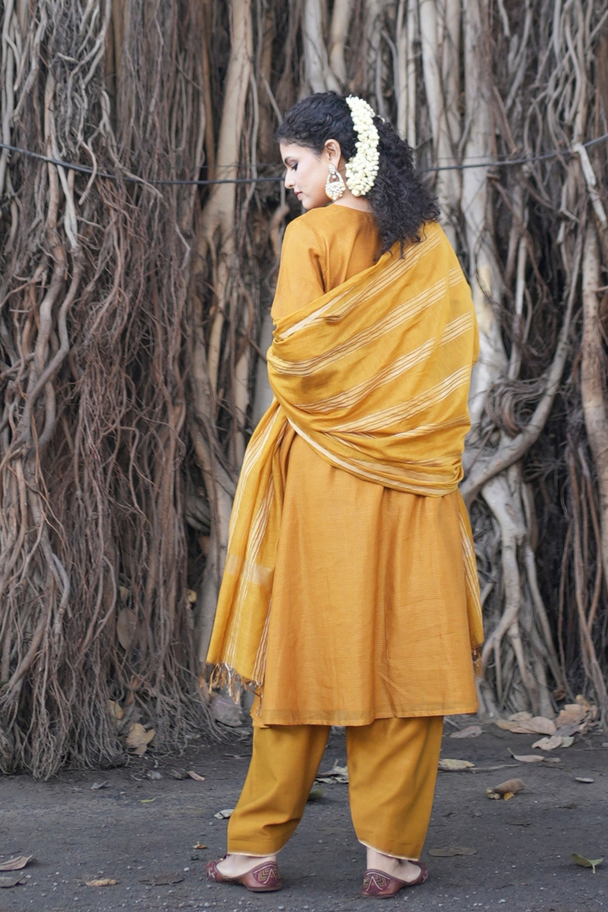 Bhanu Zari Stripe Kurta Set