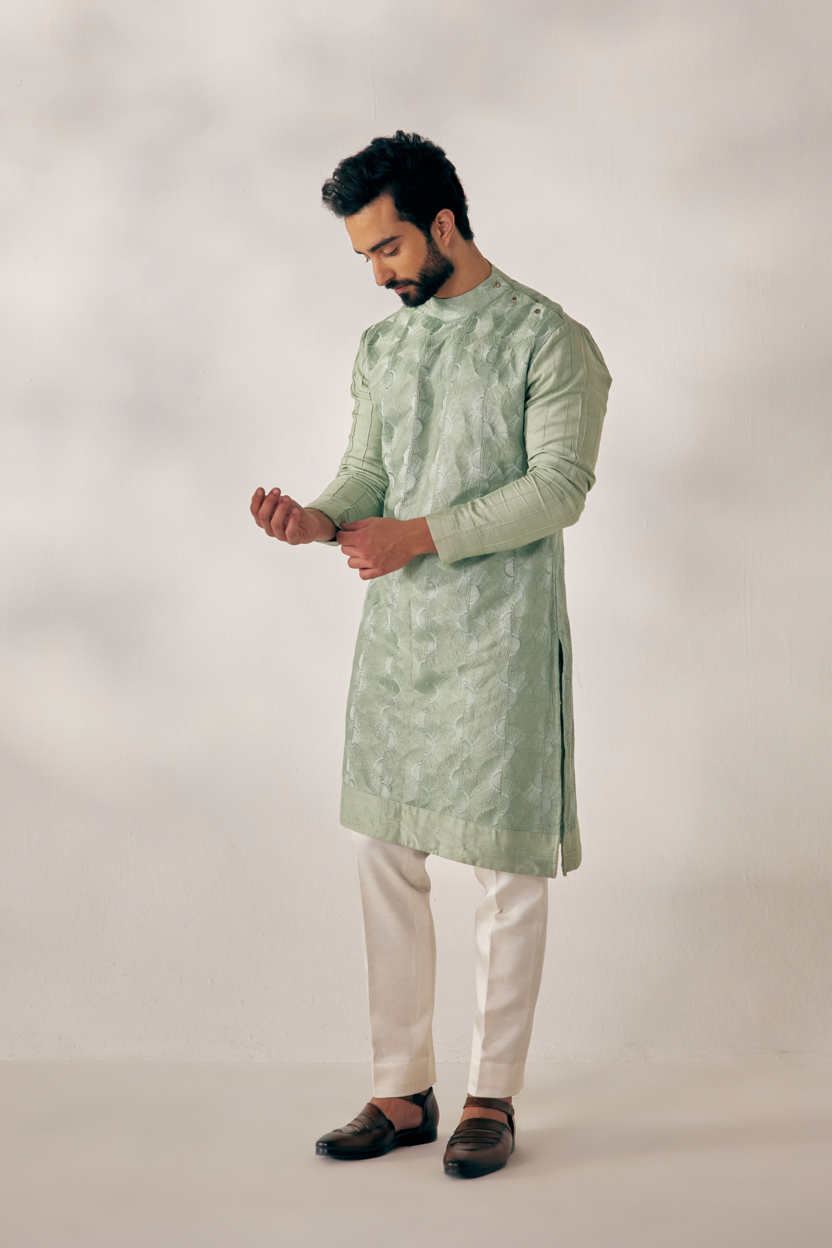 Duckegg Green Kurta Set