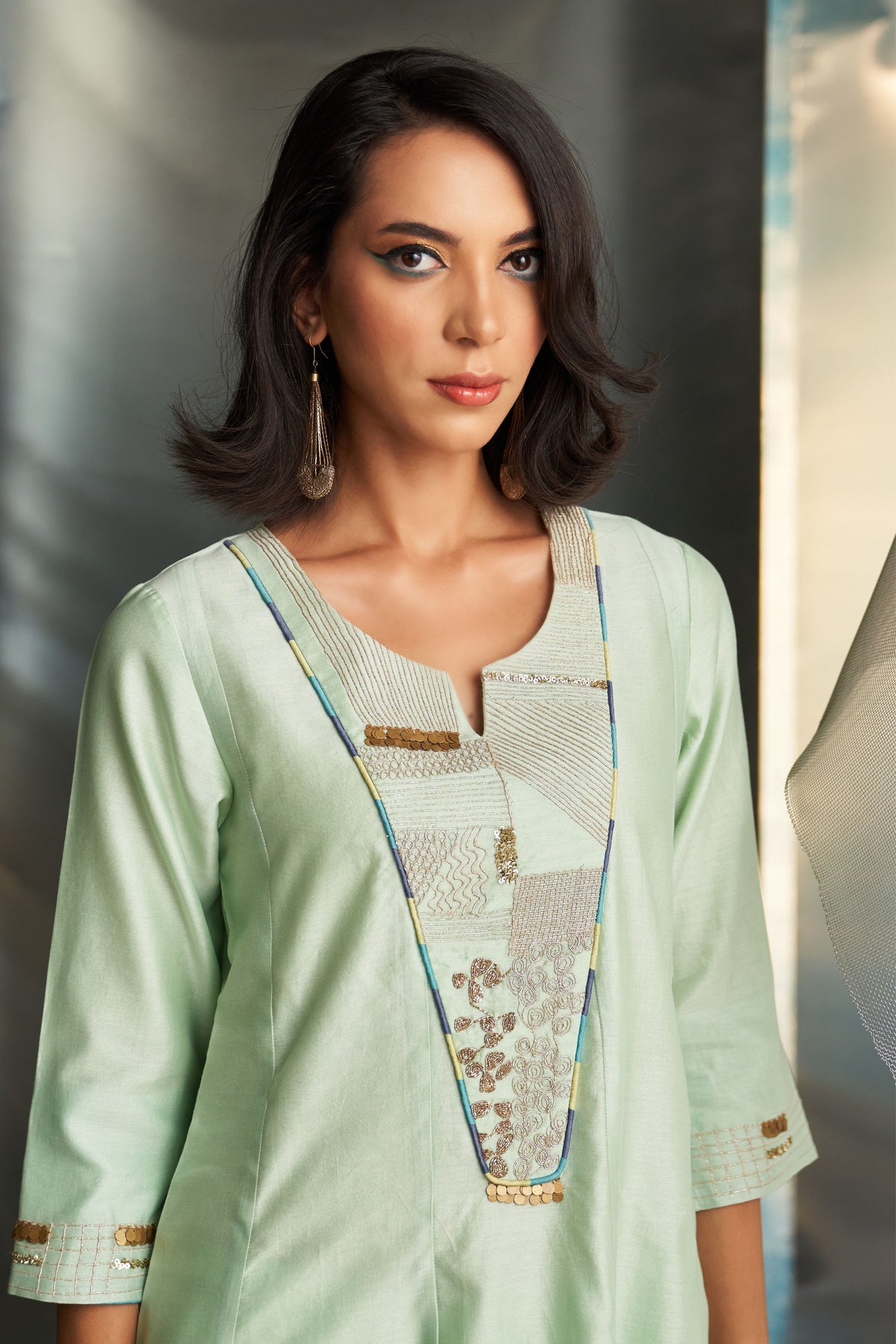 Flared Kurta Set