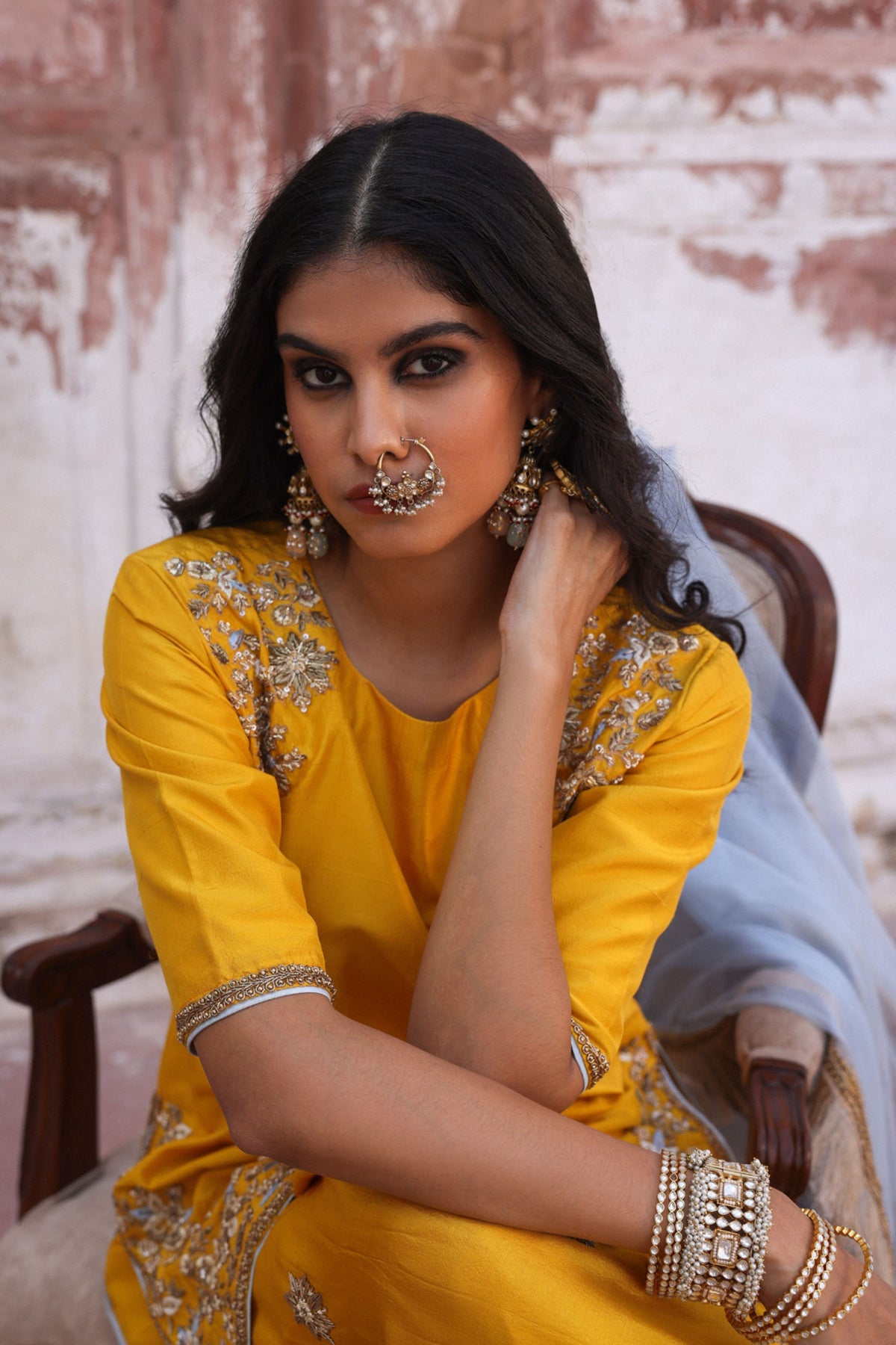 Zar Kurti Set