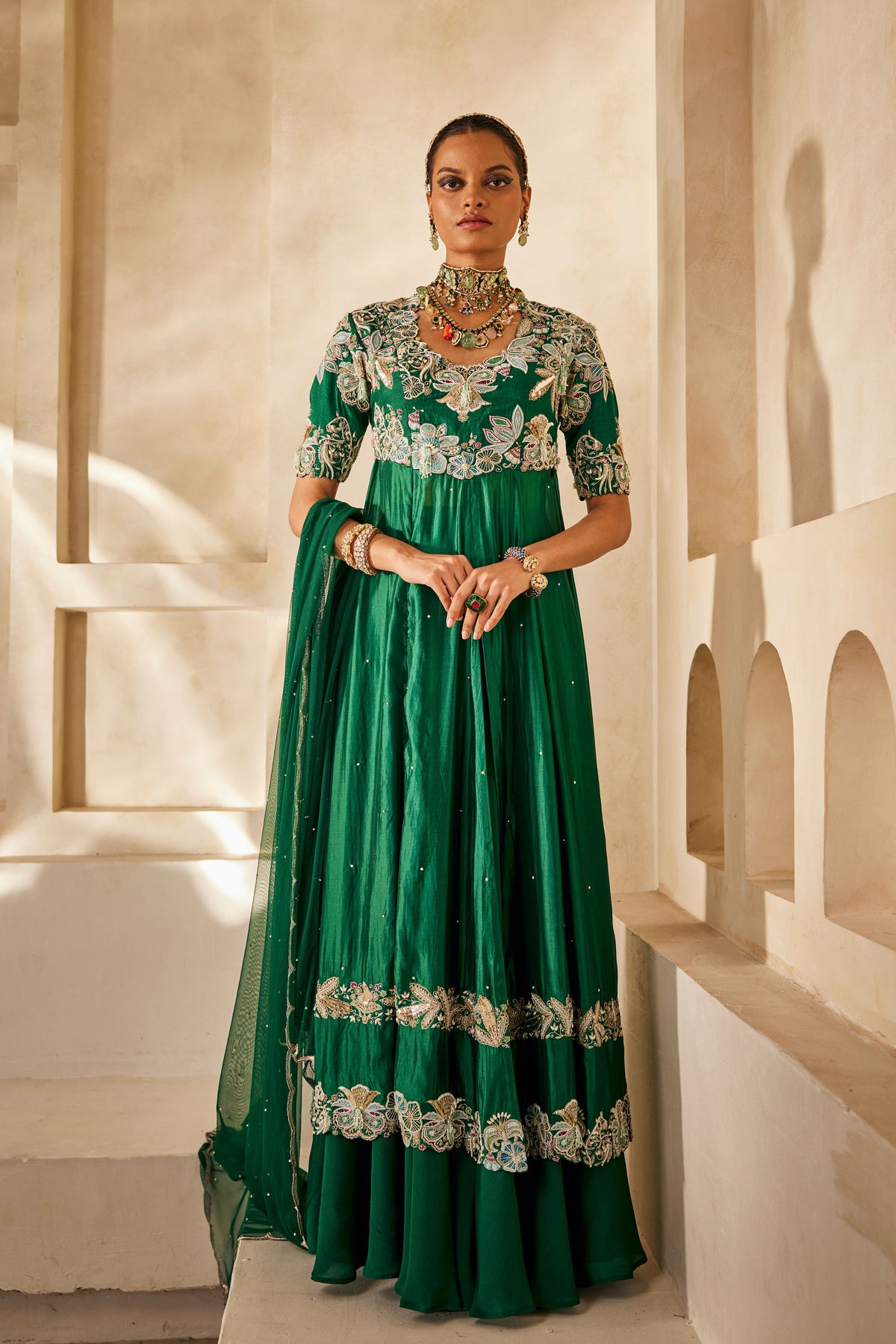 Mehra Anarkali Set