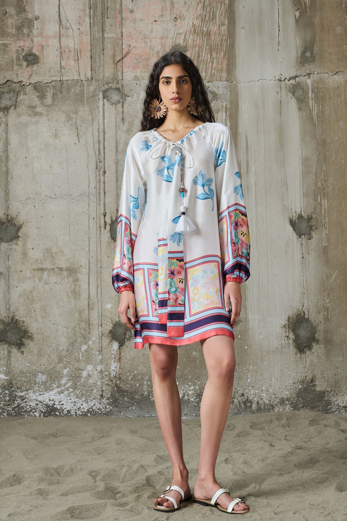 Blooming Edge Mini Dress