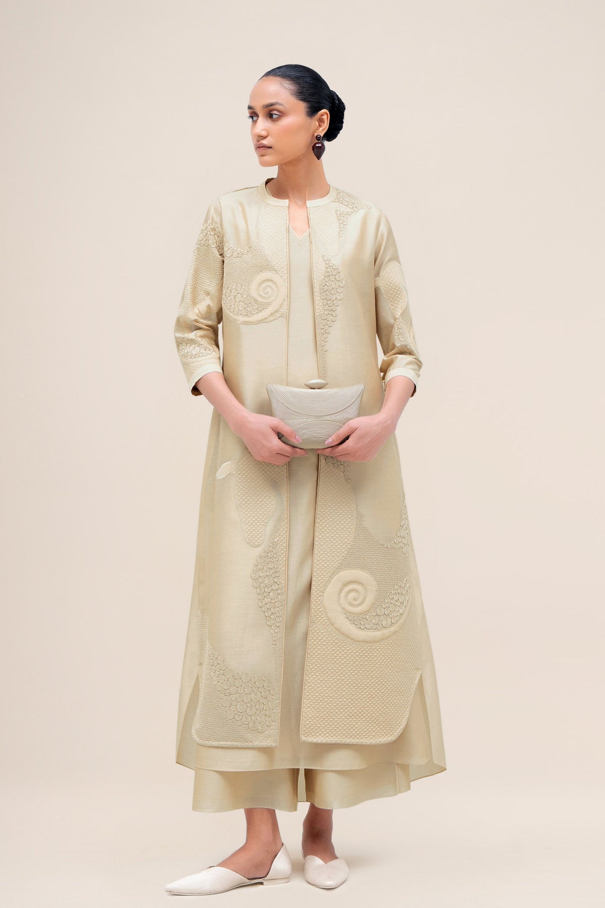 Rida Bone Jacket Set