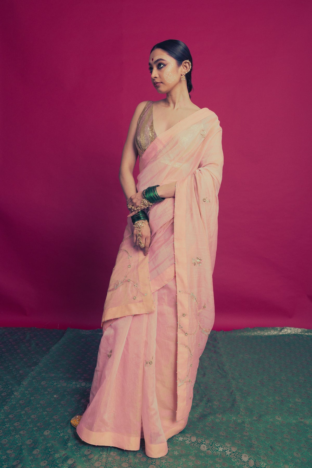 Suhani Saanjh Saree Set