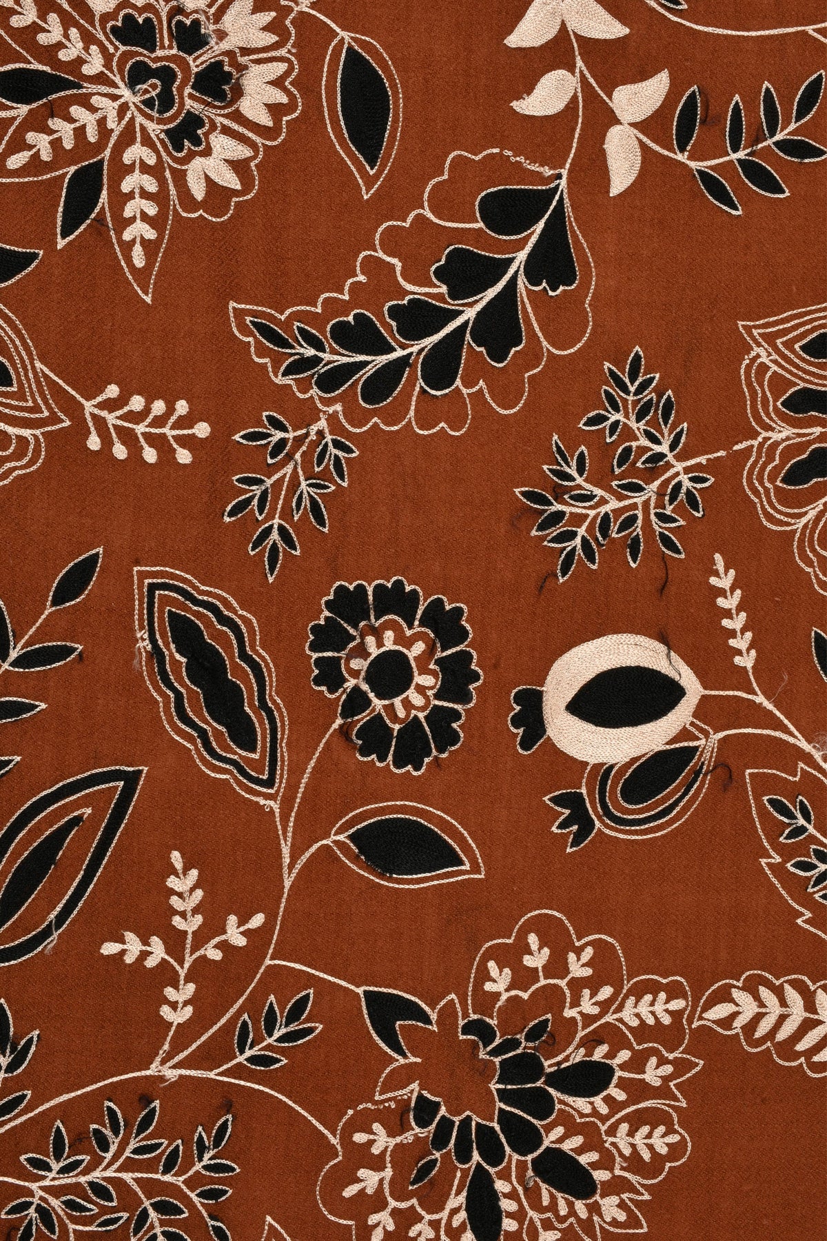 Merino Brown House of Blossoms